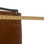 Women's Size 28 Corduroy Zip Up Hippie Boho Tan Skinny Pants Brown Photo 5