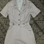 BDG Blue white and red romper  Photo 2