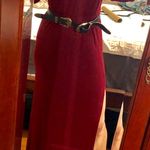 Boohoo Red Off The Shoulder Maxi Dress Photo 0