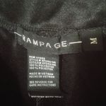 Rampage  M Black Satin Sleeveless Dress Photo 4