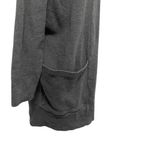 Pact Open Front Cardigan Sweater Pockets Lounge Charcoal Gray size Medium/Large Photo 2