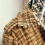 Newport News Vintage Woven Pattern Trench Coat Photo 5