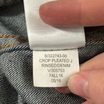 Gap 1969 short pleat denim jacket in deep indigo wash size M Photo 12