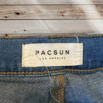 PacSun Women's Size 30 Short Blue Two-Tone High Rise Ankle Jegging Jeans Photo 1