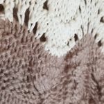 Sun & Shadow  WOOL MOHAIR OPEN CROCHET KNIT FOLDOVER COWL NECK SWEATER M Photo 7