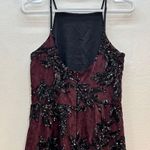 Dress the Population  Sequin Halter Neck Back Slit Dress Photo 4