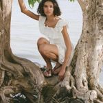 ZARA dress mini crochet boho openwork embroidered white vacation summer Photo 10