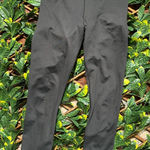 Zyia  Active Black Cropped Leggings Size 4 Photo 0