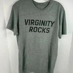 Danny Duncan  Virginity Rocks T-Shirt Gray Unisex Medium Graphic Print Photo 0