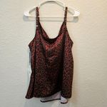 Ava & Viv NWT  Women's 1x Animal‎ Print Satin Tank Top Photo 6