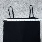 Babaton Aritzia Sculpt Knit Cami Mini Dress Black Stretch Size Medium Photo 5