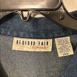 Floral Embroidered Denim Jacket Blue Size 2X Photo 1