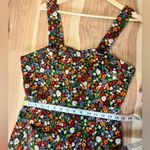 1970s Sears JR Bazaar Corduroy Floral Dress Size undefined Photo 3