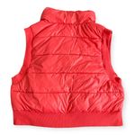 Aerie Womens Coral Snap-Up Puffer Vest Photo 2