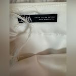 ZARA  White Fringe Crop Top Size Medium. E52 Photo 10