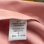 Kittenish New  “ Eye Candy Pink” Elastic Tie Waist Fashion Pants S Photo 6