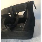 Eileen Fisher “Bovery” Black Suede Strappy Shoes Photo 14