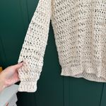 Chloé CHLOE white open knit round neck sweater Photo 2
