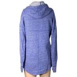 Mossimo Womens Hoodie Sweatshirt Pullover Cowl Neck Relaxed Fit Blue Small Photo 3