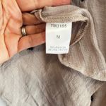 THML Women's M Beige Embroidered Boho Camisole Tank Top Boho Chic Photo 6