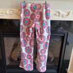 The Comfy Pajama Pants Plush Hippie Boho White Pink Womens Fits Small Photo 4