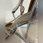 Cape Robbin Metallic Silver Block Heel Patches Flamingo Rainbow Sandals Size 8 Photo 12