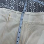 Ann Taylor NWOT The Belted Taper Pant In Cream 602123 Size 16 Photo 10