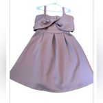 ASOS Maternity Bow Mini Dress in Soft Lavender size 8 NWT Photo 13