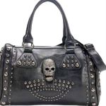 Rock Style Goth Skull Bag Black Photo 1