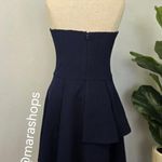 Black Halo  Rydell Navy Mini Fit & Flare Dress Photo 3