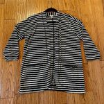 Talbots T by striped womens pocket front cardigan Photo 5