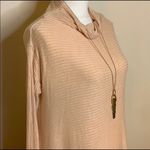 Free People Ribbed Cowl Neck Keyhole Back Top Size XS Photo 3