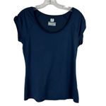 Columbia Womens Omni Freeze Short Sleeve Shirt Size Small Blue Stretch Photo 0