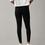 American Eagle  NWT Dream Stretch High Waisted Jegging Women’s 0 Black Skinny Photo 1