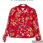 Peck & Peck  Vintage 100% linen tropical blazer size S Photo 0