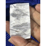 Absolutely Famous Graphic Royal Blue & Black Print Blouse Size XL Photo 9