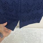 Antonio Melani Royal Blue Sheath Dress Flutter Cap Sleeves Photo 12