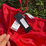 Motel NWT Leta Bodycon Dress In Red Photo 5