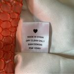 ERIN Erin Fetherston for Anthropologie Coral Cropped Look Tiered Dress size 6 Orange Photo 12