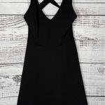 Lulus Katrina Black Strappy Sleeveless Skater Dress NWT LG Photo 0