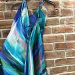 flowy and silky dress Blue Size XS Photo 6