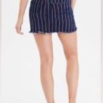 American Eagle  hi rise striped super stretch mini skirt size 12 Photo 2
