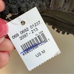 Aerie NWT Floral Lace Bralette Wireless Bra Charcoal Gray Size Medium Photo 3