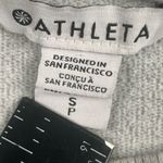 Athleta Womens Size Small Heather Gray oversized athletic workout sweater. Photo 1