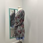 Torrid super Soft Drape front Gray Floral Cardigan Photo 1