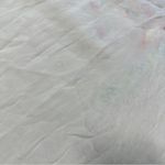 Johnny Was  Women’s Floral Embroidered V-Neck Blouse Top Sheer in Mint Green 1X Photo 14