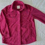 Avec Les Filles Pink Corduroy Shacket Jacket Fuscia Anthropologie Flannel Photo 9