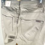 White House | Black Market  High-Rise Coated Gray Skinny Pants Women's size 4 NWT Photo 6