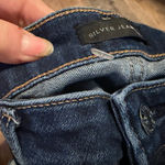 Silver Jeans Dark Blue cropped Women's Tuesday Skinny Jeans size 28 29 inseam Photo 6