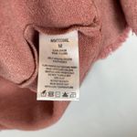 Miss Me  Women's Medium Pink Ruffle Sleeve V-Neck Top Blouse Casual Photo 3